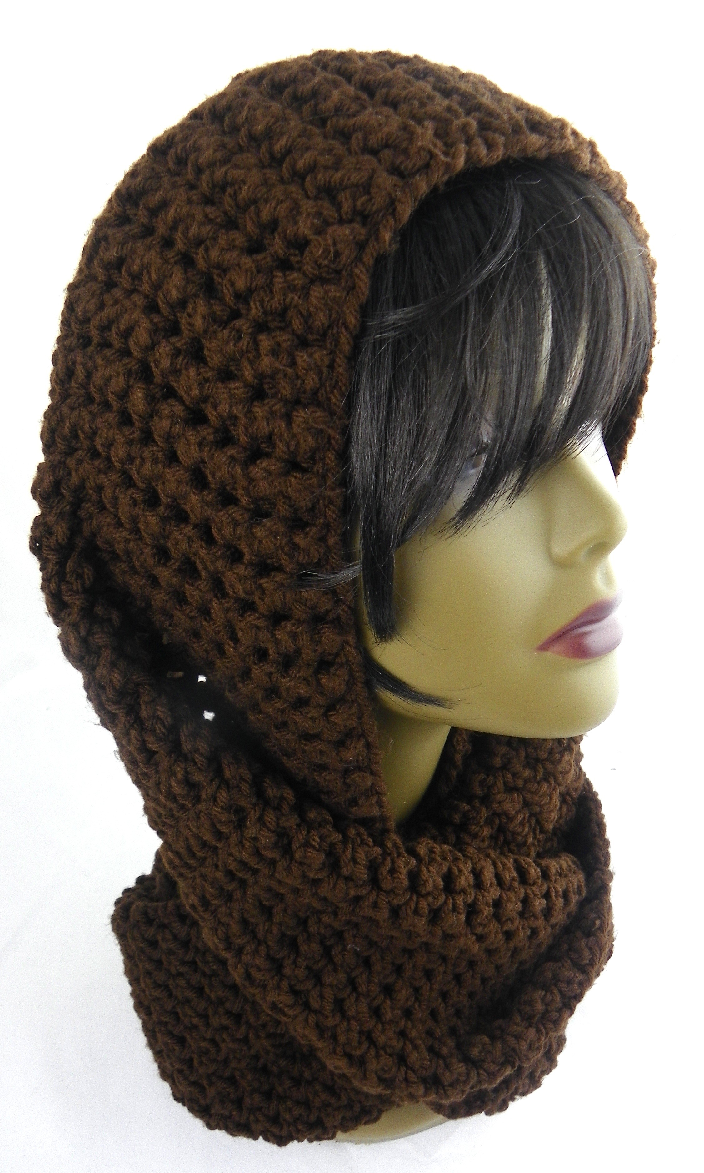 Brown Infinity Scarf