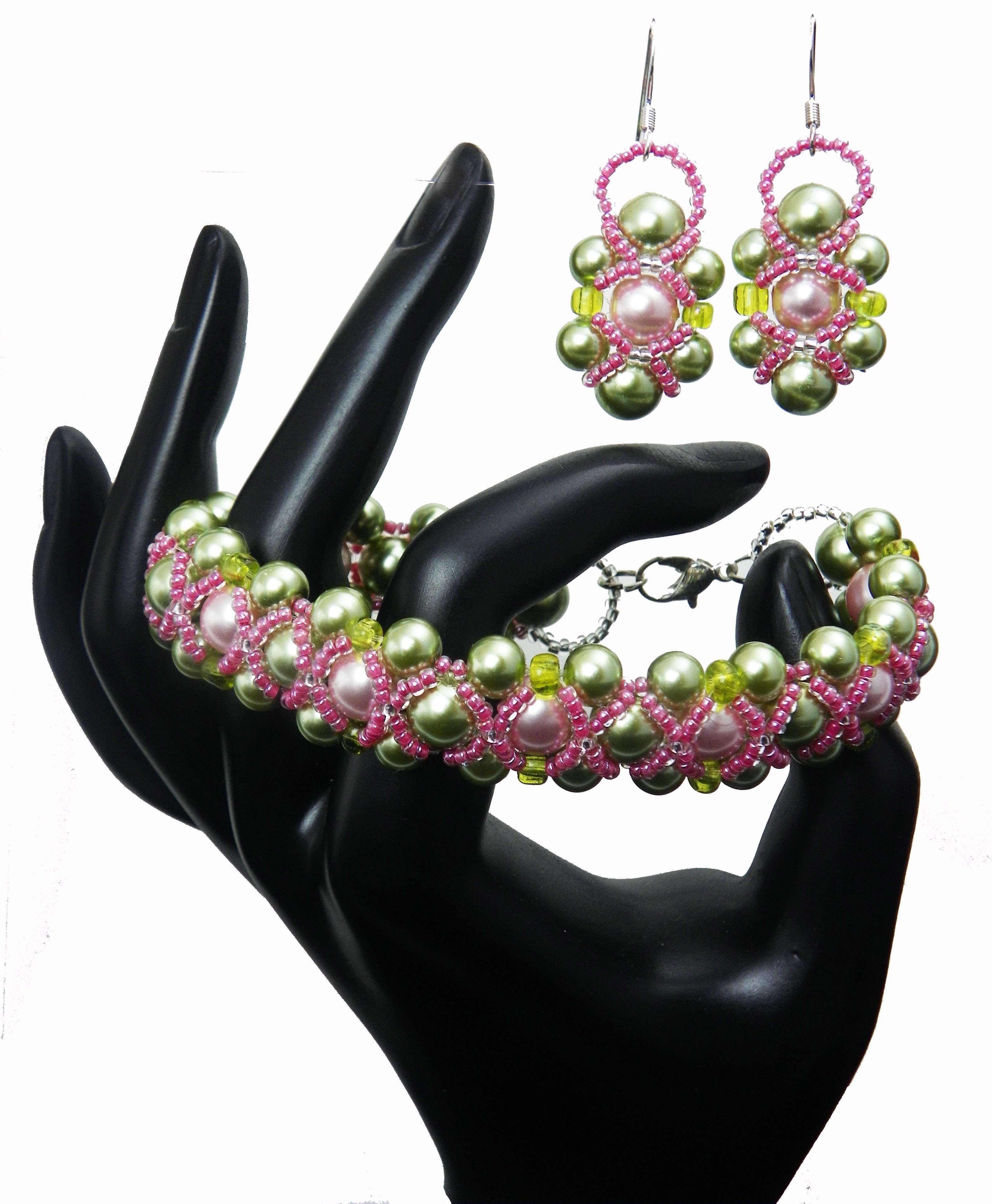 Pink and Green Set