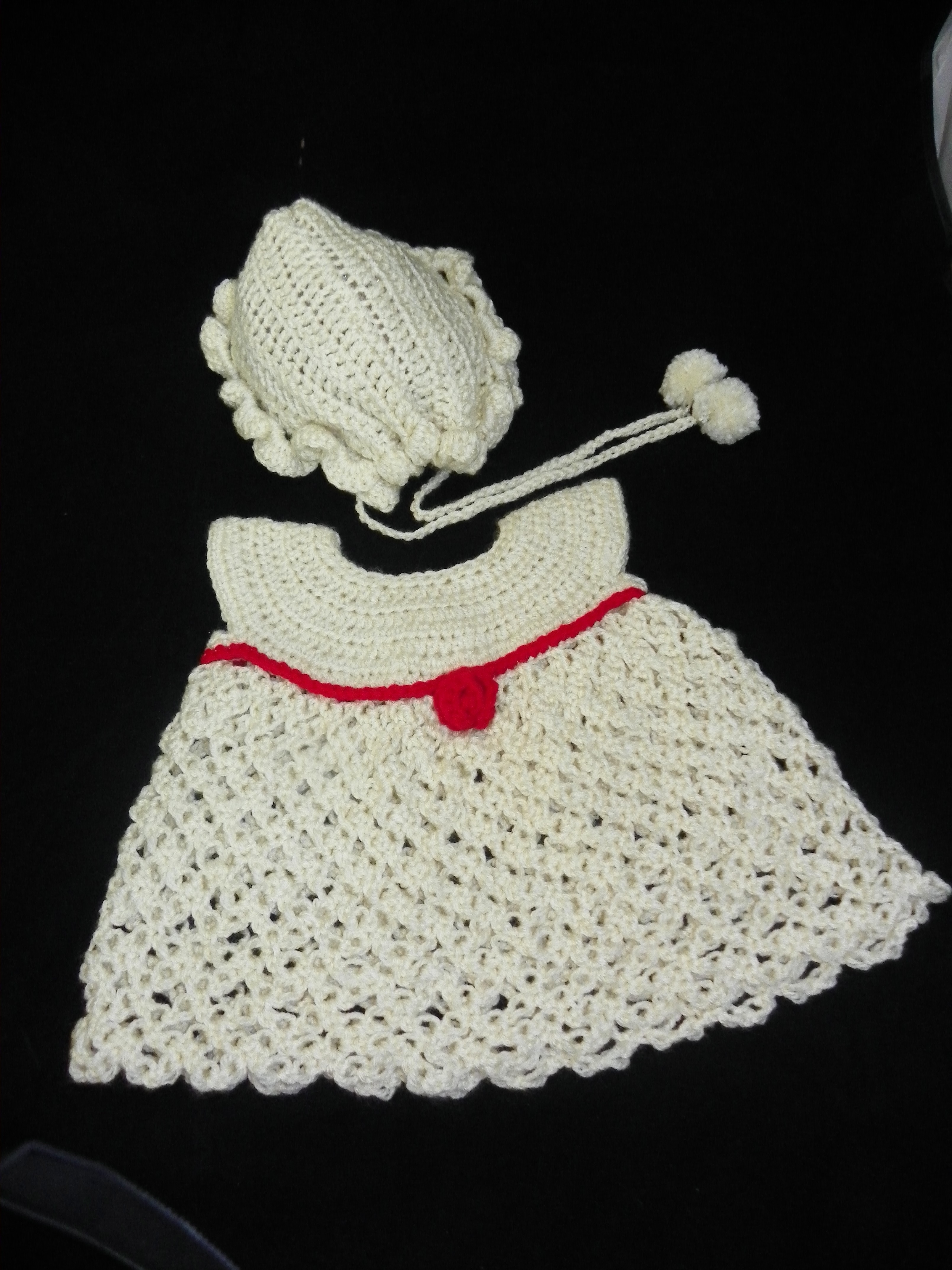 Baby Dress and hat