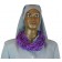 3 Strand Infinity Chain Scarf (purple/black)