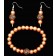 Orange Bracelet Set